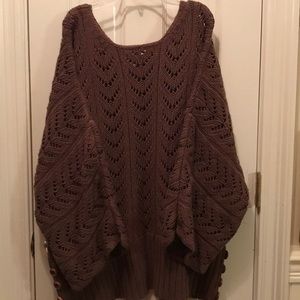 Modern Soul Sweaters - Size 2X — open Knit Sweater Modern Soul Sweaters - Size 2X — open Knit Sweater